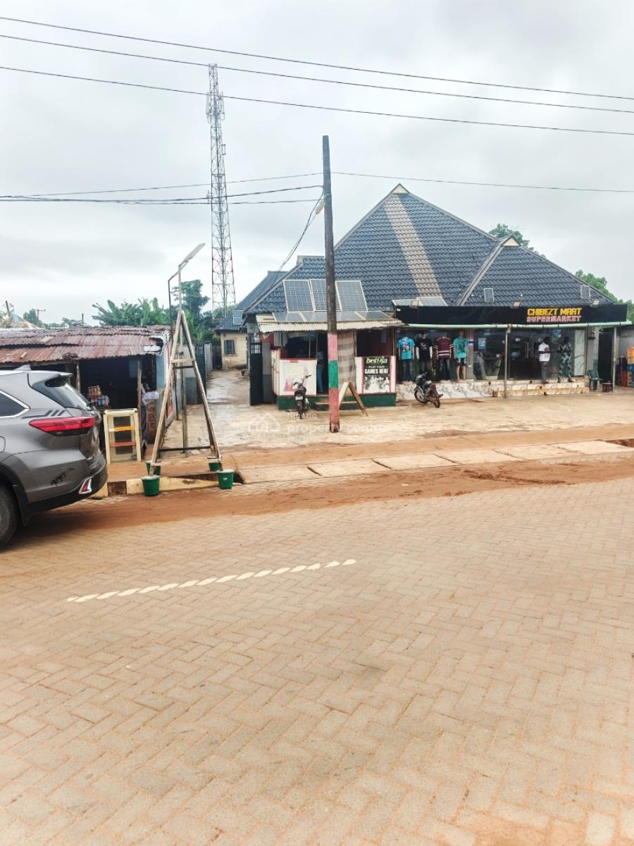 a Commercial Property Facing a Major Road, Mase Bus Stop, Gberigbe, Ikorodu, Lagos, Plaza / Complex / Mall for Sale