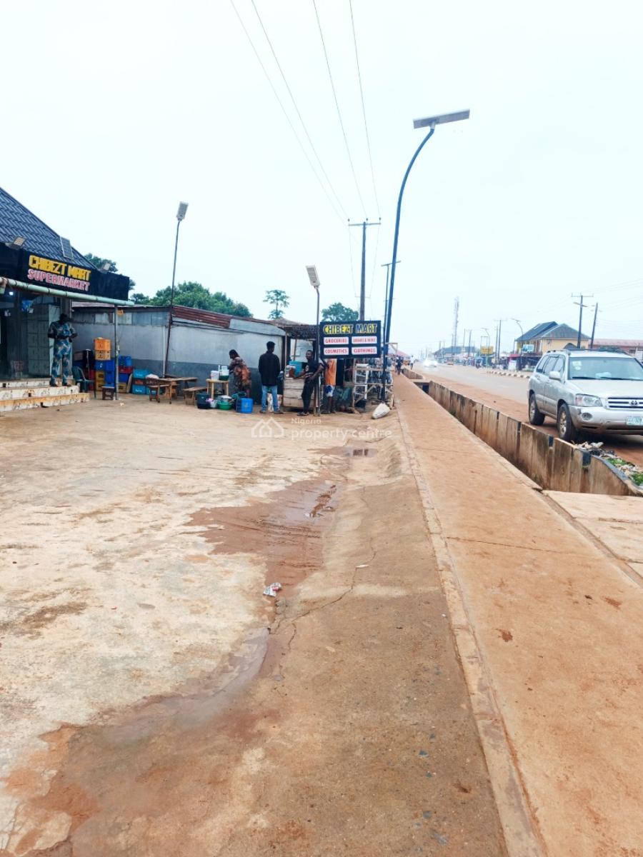a Commercial Property Facing a Major Road, Mase Bus Stop, Gberigbe, Ikorodu, Lagos, Plaza / Complex / Mall for Sale