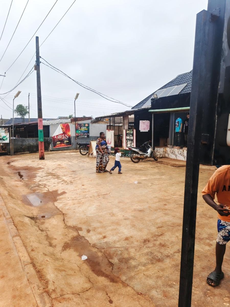 a Commercial Property Facing a Major Road, Mase Bus Stop, Gberigbe, Ikorodu, Lagos, Plaza / Complex / Mall for Sale
