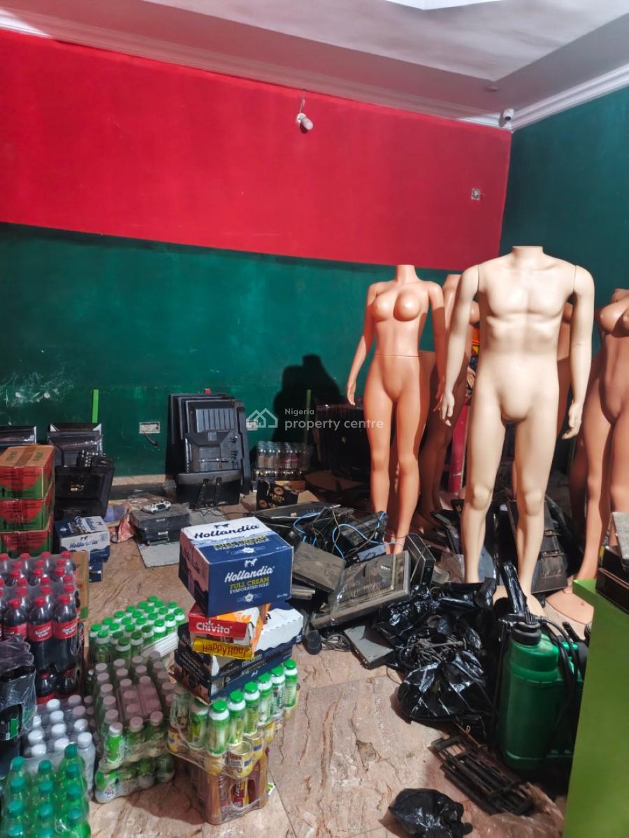 a Commercial Property Facing a Major Road, Mase Bus Stop, Gberigbe, Ikorodu, Lagos, Plaza / Complex / Mall for Sale