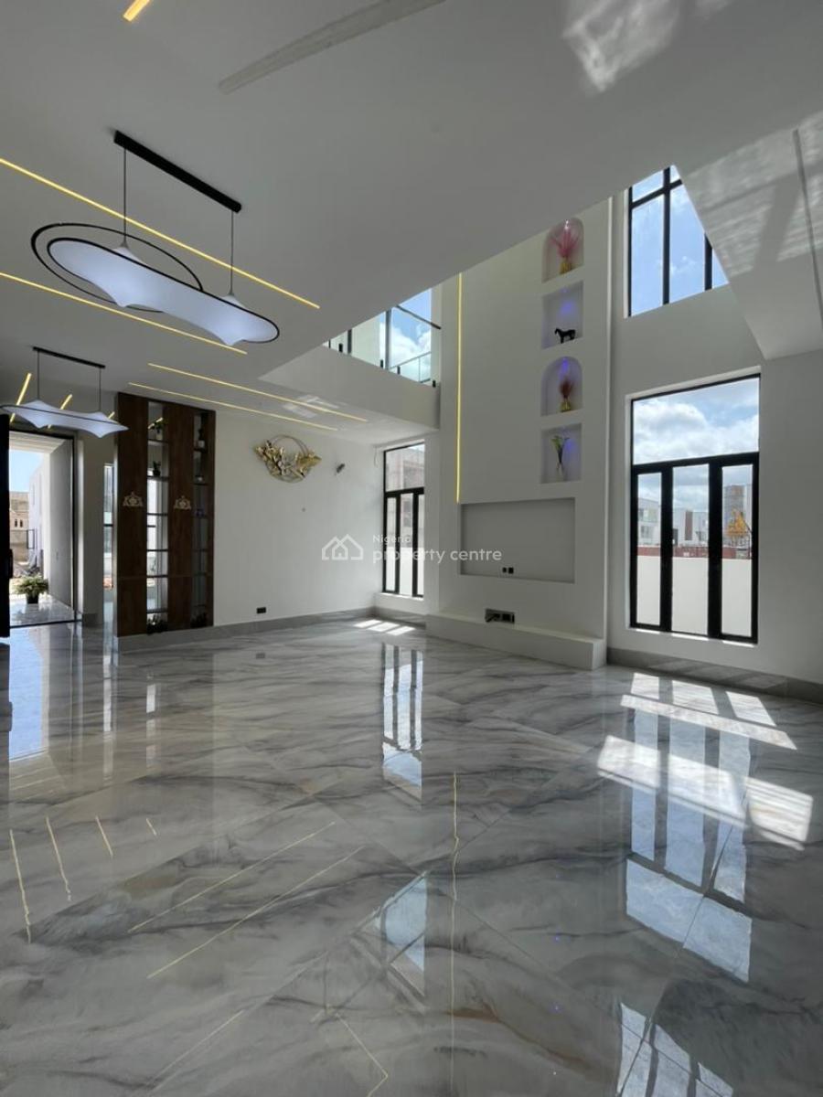 Massively Built Contemporary 5 Bedroom Semi Detached Duplex, Lekki Phase One, Lekki, Lagos, Detached Duplex for Sale
