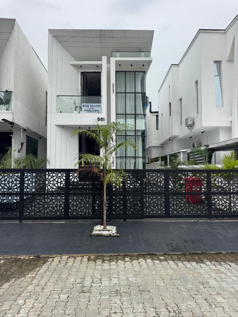 Furnished , Luxury 5  Bedroom Detached Duplex with Swimming Pool ,bq, Chevron, Lekki, Lagos, Detached Duplex for Sale