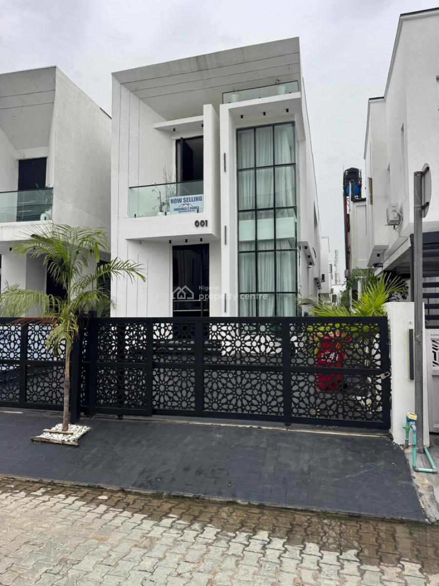 Furnished , Luxury 5  Bedroom Detached Duplex with Swimming Pool ,bq, Chevron, Lekki, Lagos, Detached Duplex for Sale
