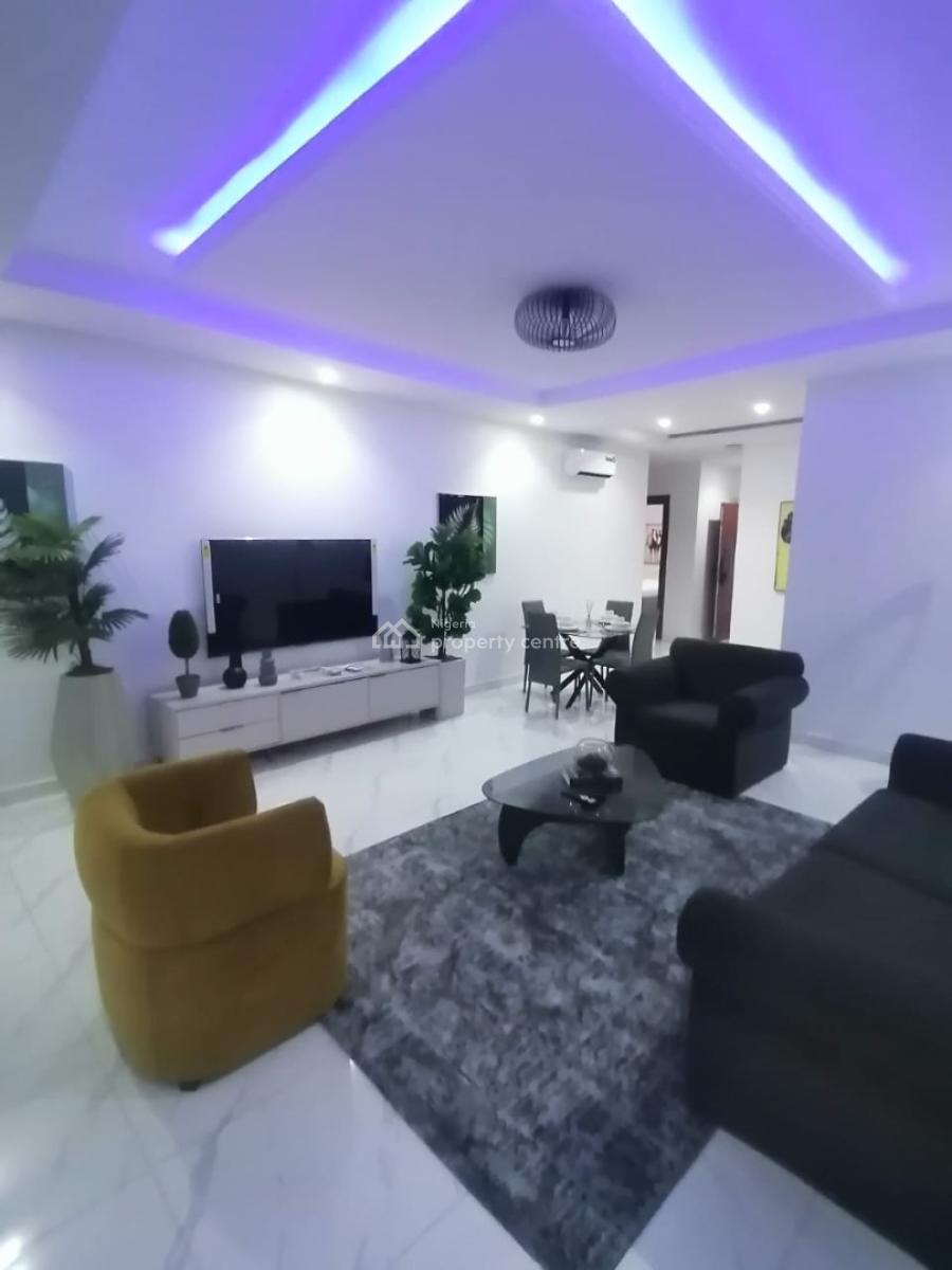 Brand New Serviced 2bed Flat +gym, Lift, Lounge, Gym, Pool, Lekki Phase 1, Lekki, Lagos, Flat / Apartment for Rent