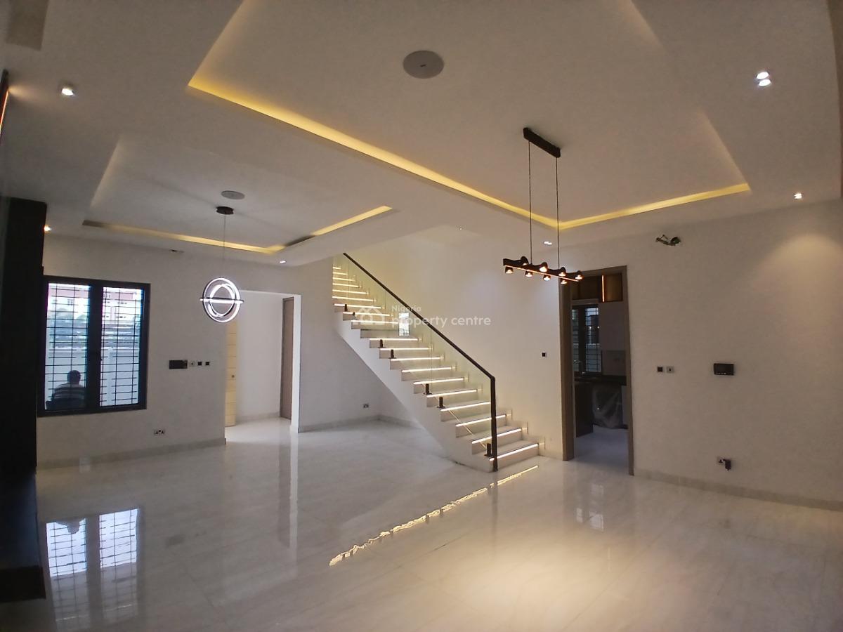 Stunning Luxury 5 Bedroom Fully Detached Duplex with Bq + Swimming Poo, Lekki, Lekki Phase 1, Lekki, Lagos, Detached Duplex for Sale