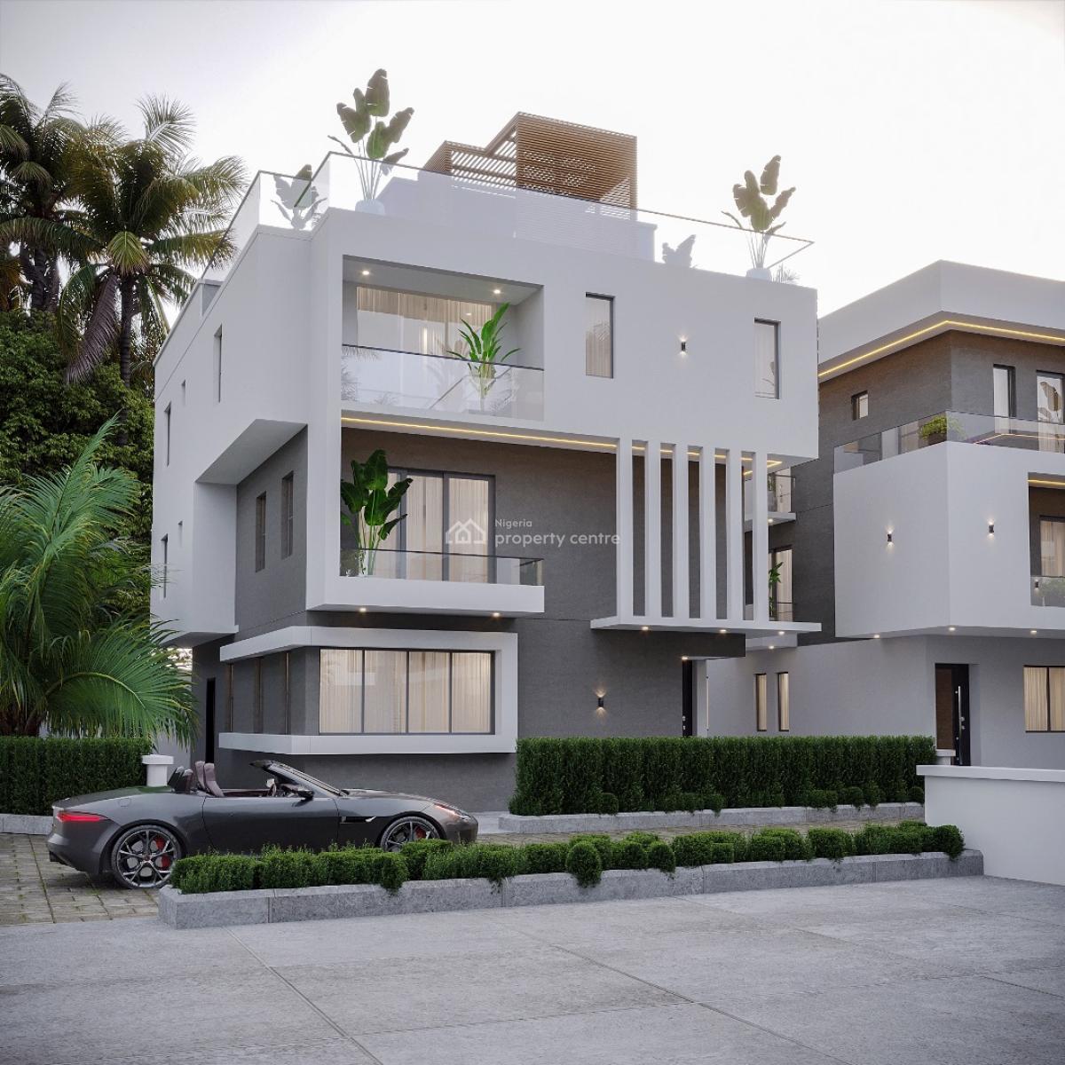 Newly Built 5bedrooms Detached Duplex with a Rm Bq, Shonibare Estate, Maryland, Lagos, Detached Duplex for Sale