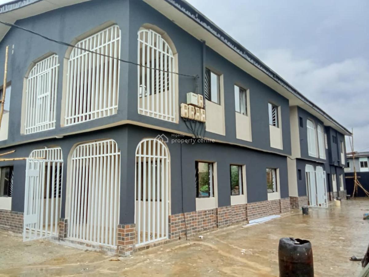 Newly Renovated 4 Units of 3 Bedroom Flat Along The Road, Along Agric Road, Igando, Alimosho, Lagos, House for Rent