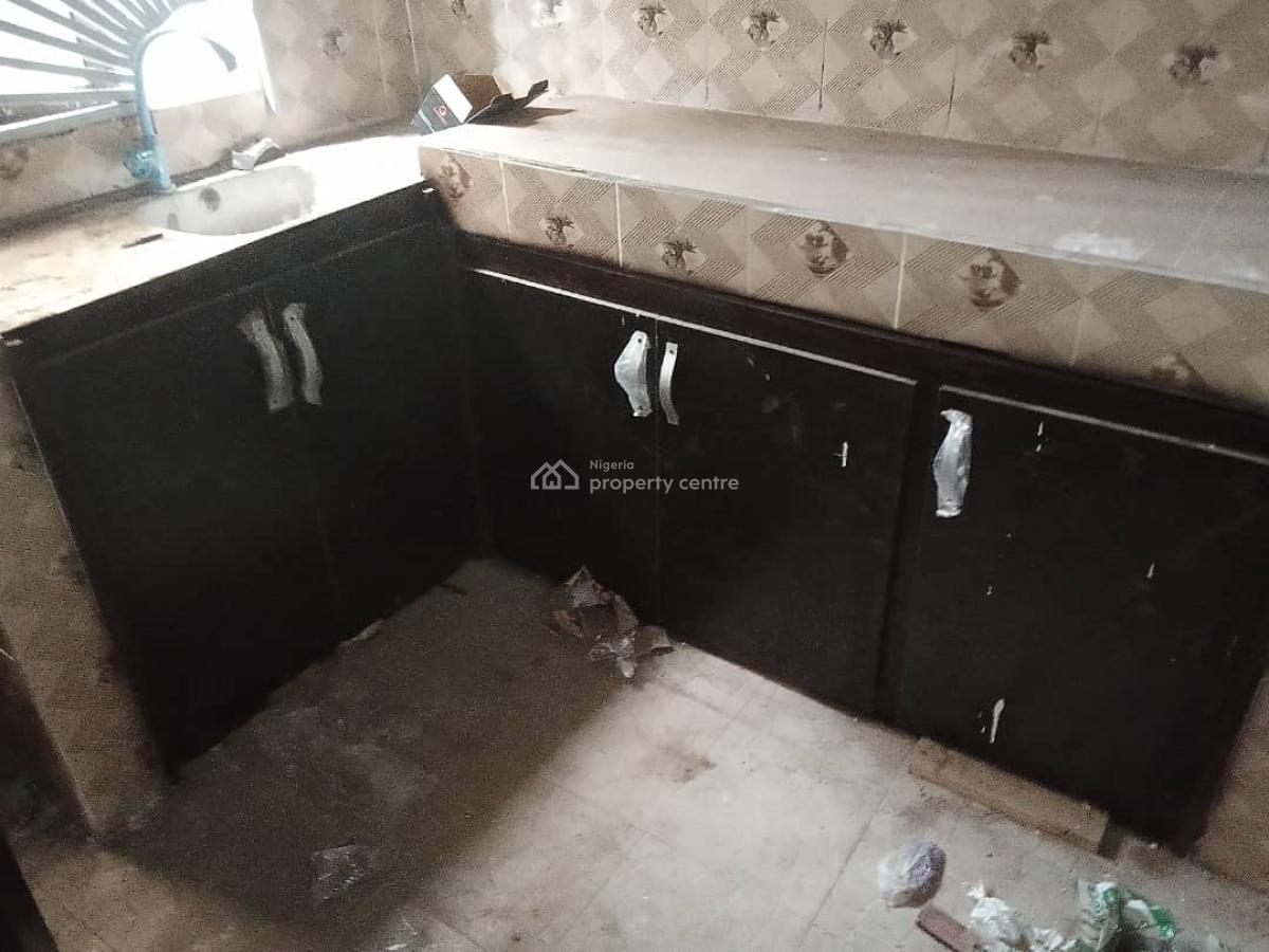 Newly Renovated 4 Units of 3 Bedroom Flat Along The Road, Along Agric Road, Igando, Alimosho, Lagos, House for Rent