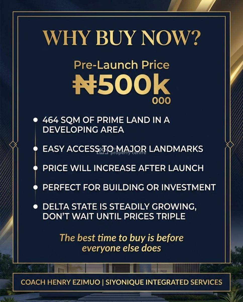 Affordable 100% Dry Land Suitable for Investment with Good Title, Ubulu-uno, Delta State, Aniocha South, Delta, Mixed-use Land for Sale