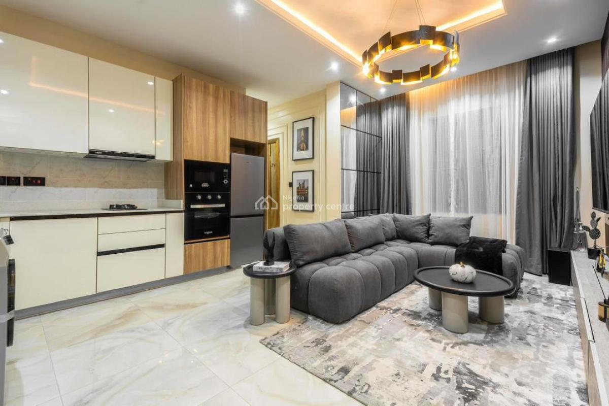 1 Bedroom Apartment with Swimming Pool and Ps5, Ezra Court, Lekki Phase 1, Lekki, Lagos, Flat / Apartment Short Let