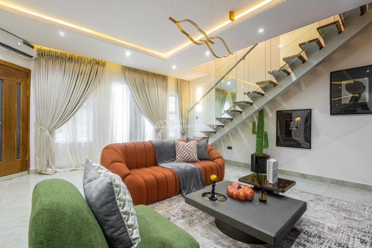 Luxury 2 Bedroom Maisonette with Swimming Pool and Ps5, Ezra Court, Lekki Phase 1, Lekki, Lagos, Flat / Apartment Short Let
