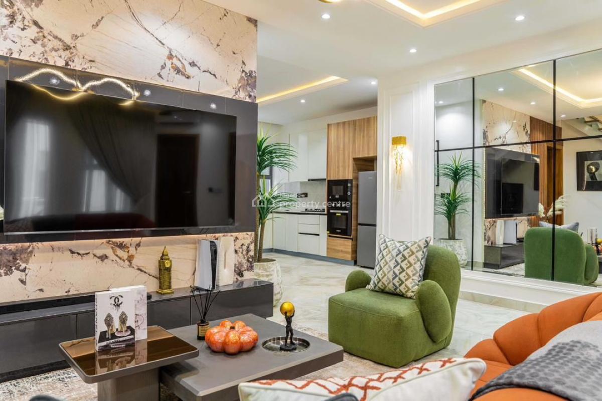 Luxury 2 Bedroom Maisonette with Swimming Pool and Ps5, Ezra Court, Lekki Phase 1, Lekki, Lagos, Flat / Apartment Short Let