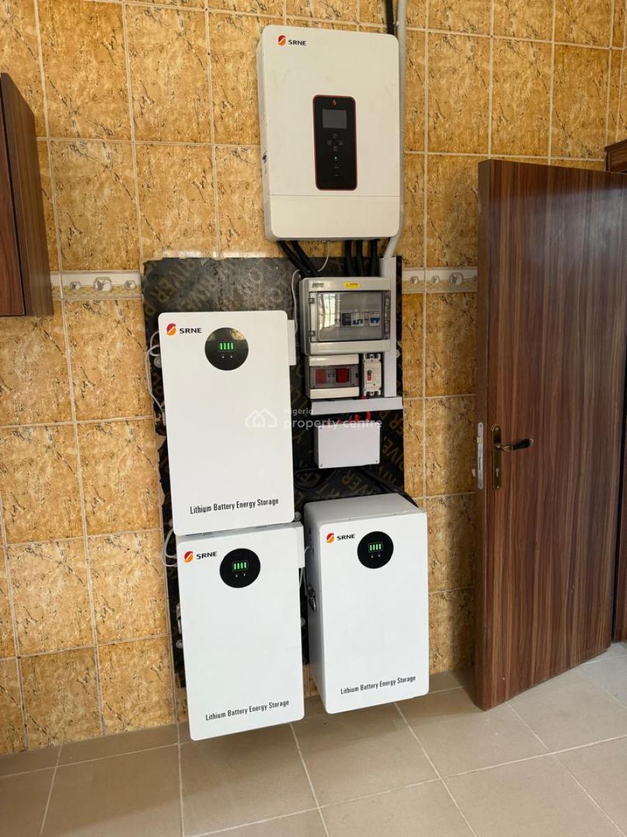Furnished 3 Bedroom Semi Detached Duplex with Bq, 4 Units  in a Compound, Jabi, Abuja, Semi-detached Duplex for Rent