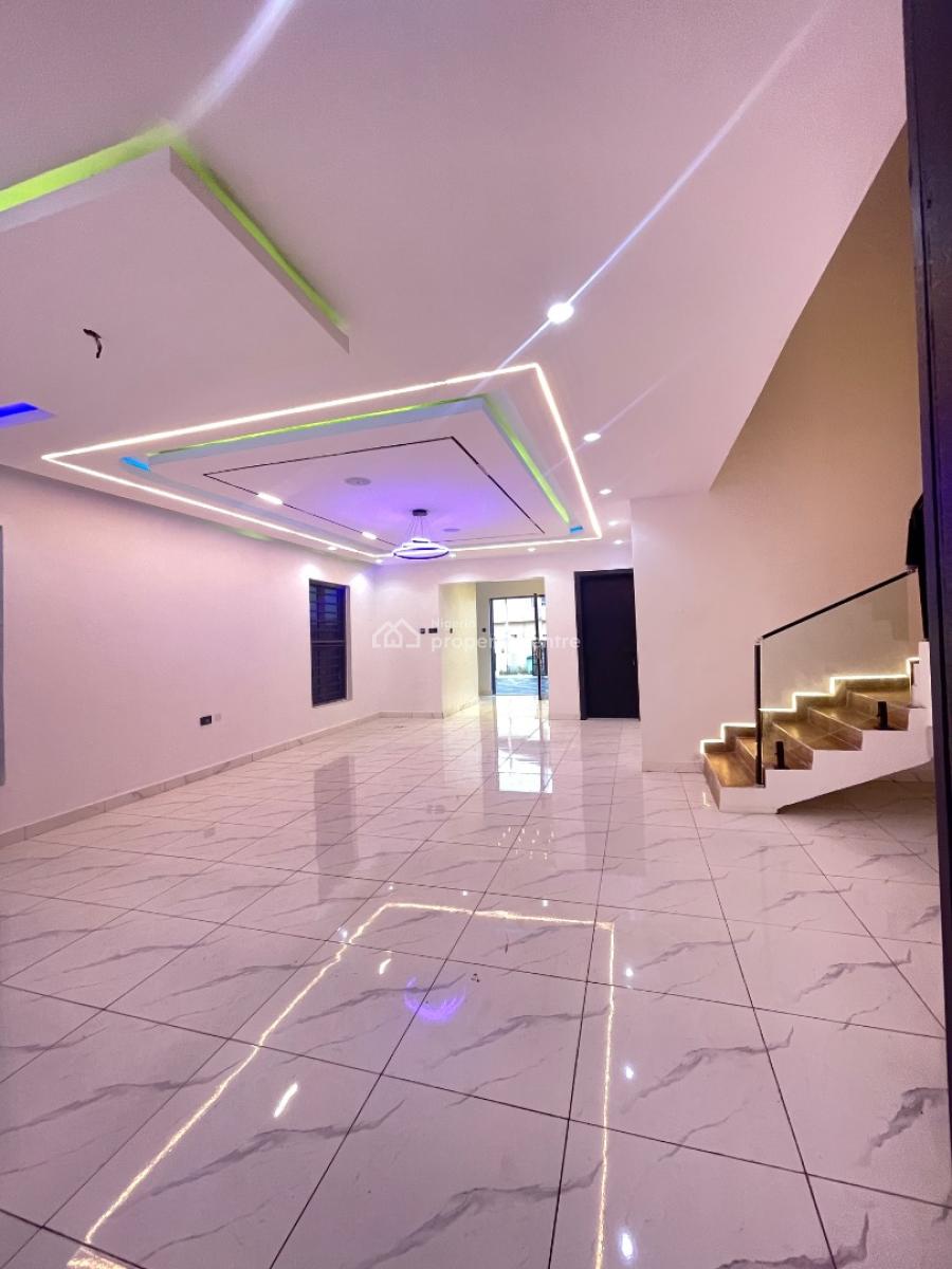 Nice 4 Bedroom Duplex in a Seren and Secure Estate, Located Inside Estate with Code,good Light, Good Road Network, Sangotedo, Ajah, Lagos, Detached Duplex for Rent
