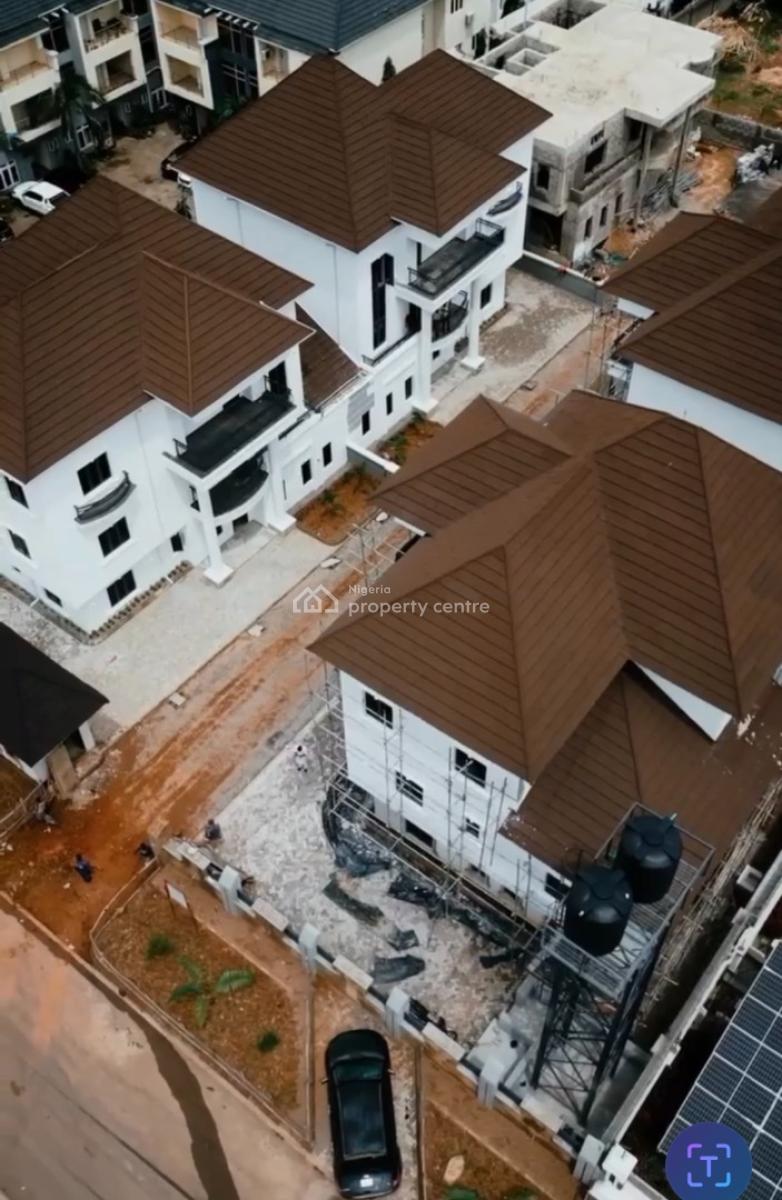Luxury 5 Bedroom Duplex with a Maid Room, Off Amaka Mall, Guzape District, Abuja, Semi-detached Duplex for Sale