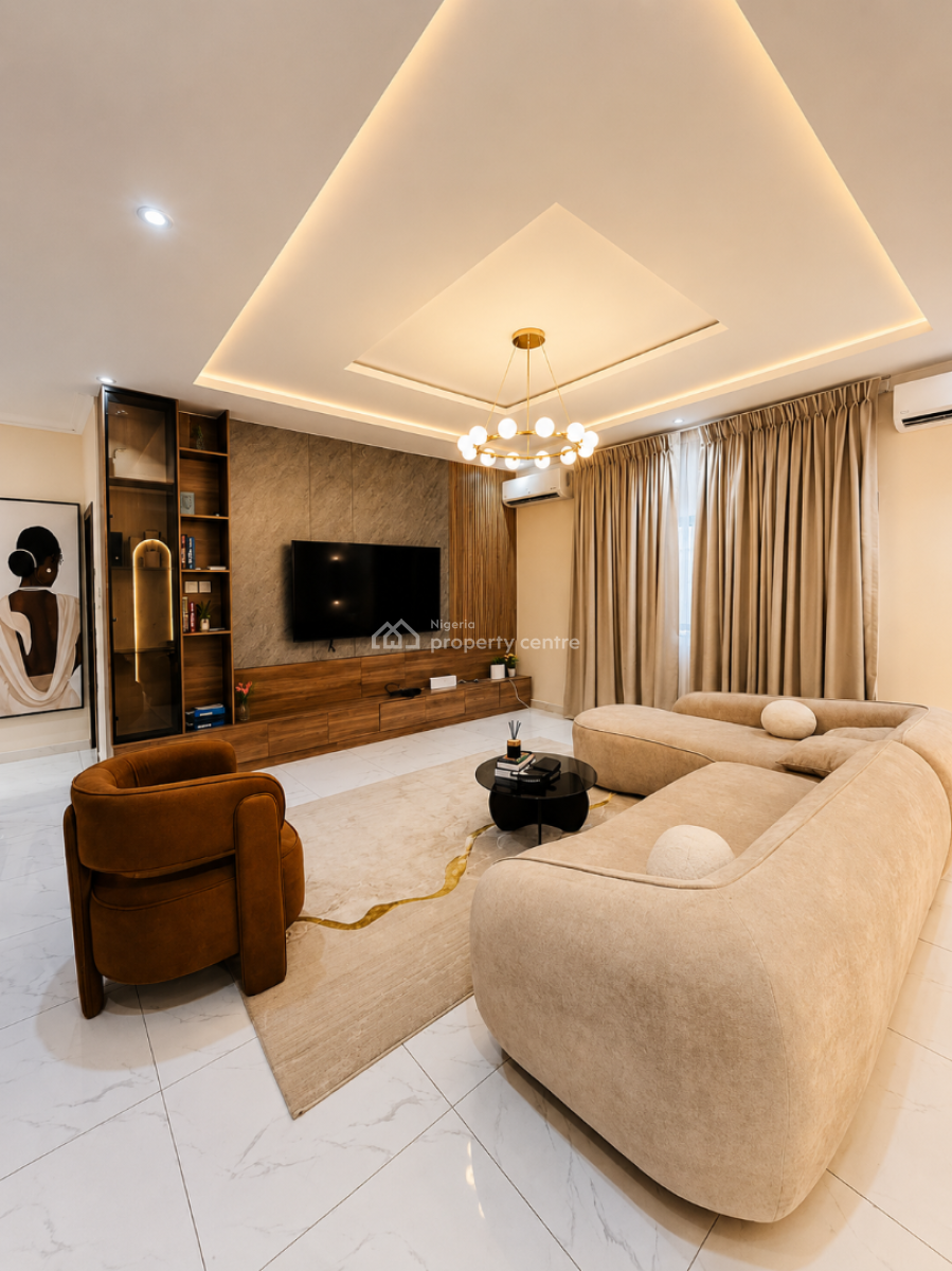 Luxury 3 Bedroom Apartment with a Bq, Beside Renee Supermarket, Off Freedom Way, Lekki Phase 1, Lekki, Lagos, Flat / Apartment for Rent