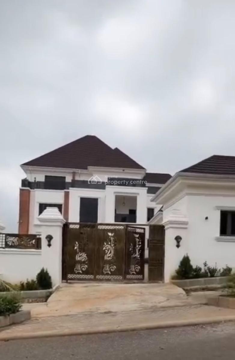 7 Bedrooms Mansion Duplex with 2 Room Bq with 2 Separate Chalet, Lawal Street Behind Amaka Mall, Guzape District, Abuja, Detached Duplex for Sale