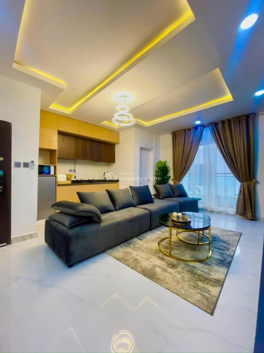 Luxurious 2bed with Gym, Pool & Balconies, Chisco, Ikate, Lekki, Lagos, Mini Flat (room and Parlour) Short Let