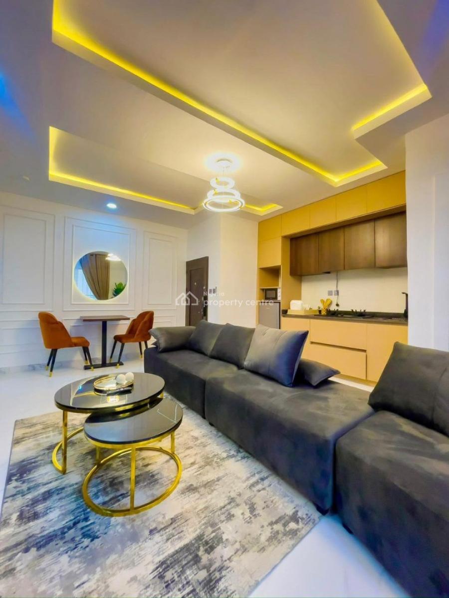 Luxurious 2bed with Gym, Pool & Balconies, Chisco, Ikate, Lekki, Lagos, Mini Flat (room and Parlour) Short Let