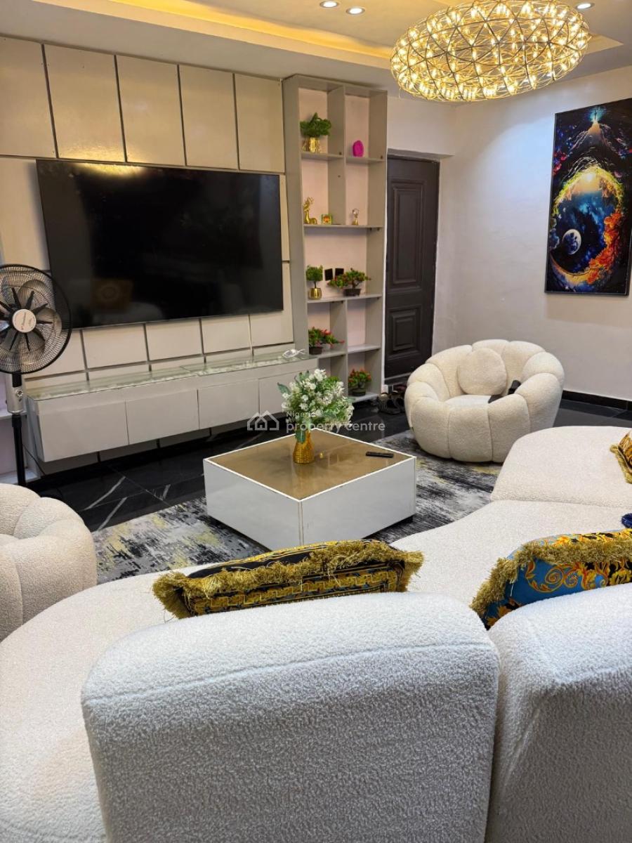 Luxury Furnished 3 Bedroom Massionate, Iconia Estate, Ikate, Lekki, Lagos, Flat / Apartment for Rent