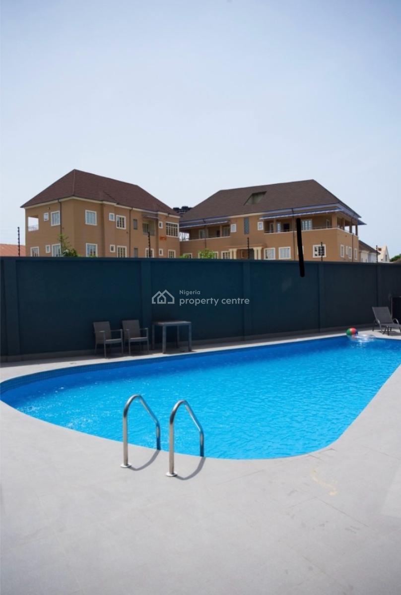 Japandi Styled  2-bedroom Apartment W/ Fast Wi-fi +pool and Gym, Lekki Phase 1, Lekki, Lagos, Flat / Apartment Short Let