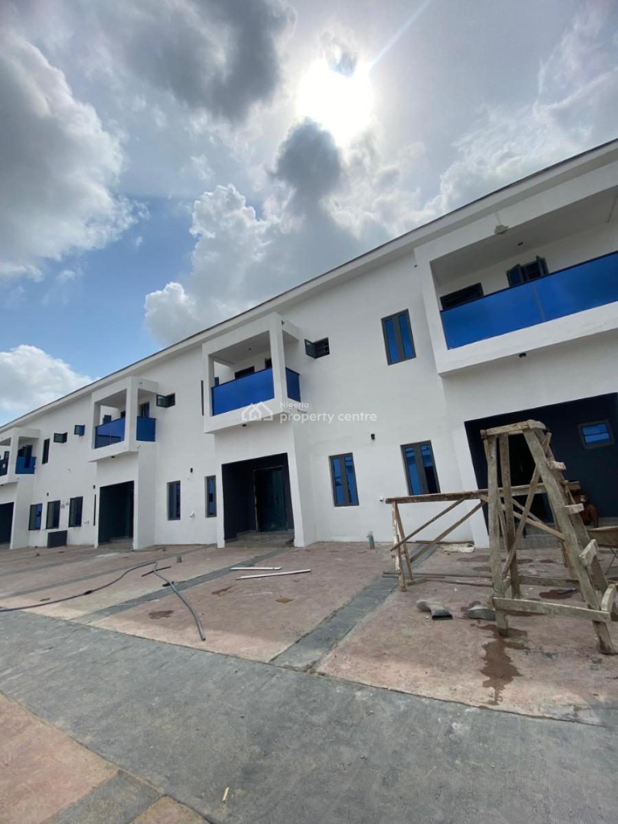 Newly Built and Well Finished 4 Bedroom Terrace Duplex, Opposite General Paint, Abraham Adesanya, Ajah, Lagos, Terraced Duplex for Sale