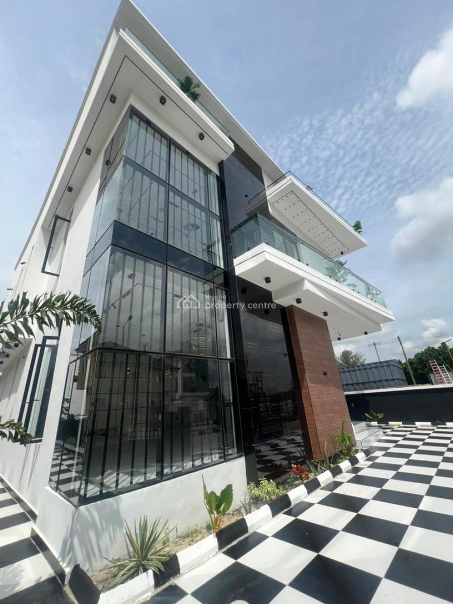 Luxury 5 Bedroom Fully Detached Duplex with Pool in a Secure Estate, Sangotedo, Ajah, Lagos, Detached Duplex for Sale