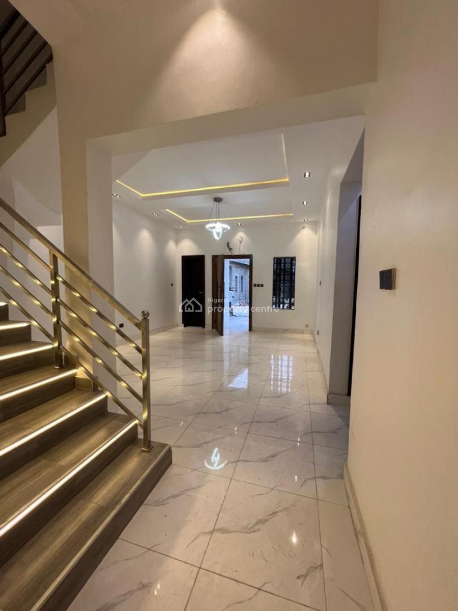 Beautiful 4-bedroom Terrace Duplex, Sangotedo, Ajah, Lagos, Terraced Duplex for Rent