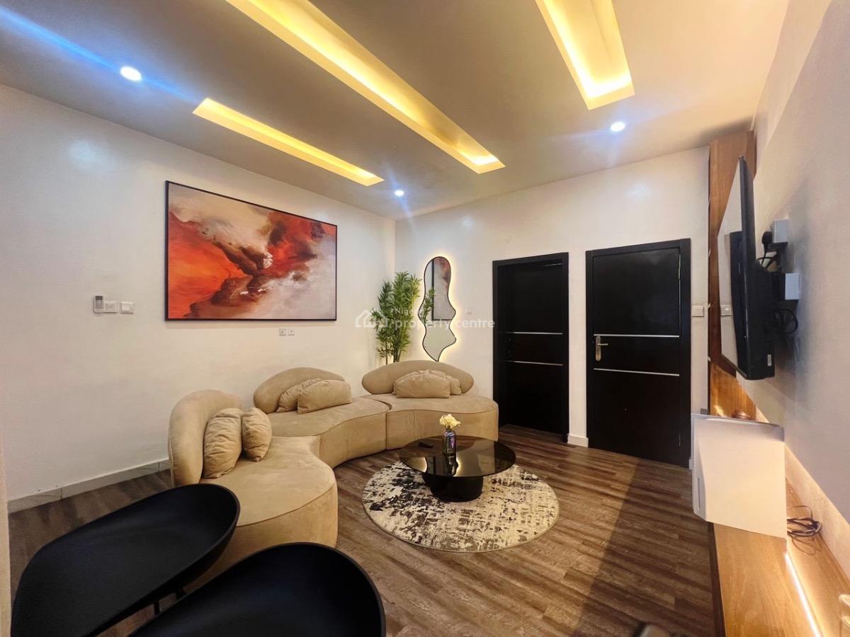 Beautifully Furnished 1-bedroom Apartment, Salem, Ikate, Lekki, Lagos, Flat / Apartment Short Let