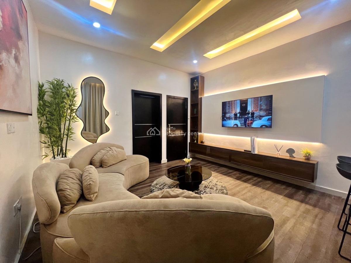 Beautifully Furnished 1-bedroom Apartment, Salem, Ikate, Lekki, Lagos, Flat / Apartment Short Let