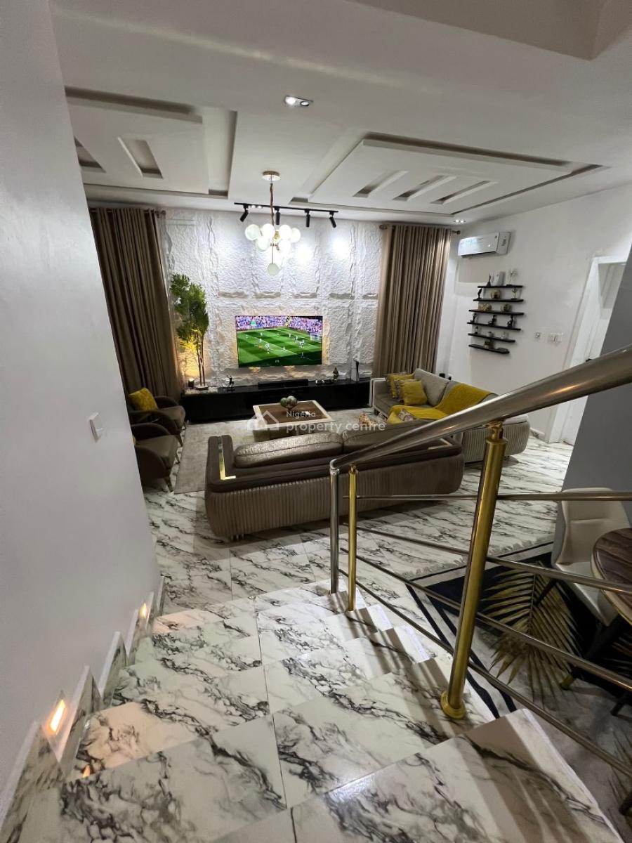 Luxury 4bedroom Terrace Duplex, Ikate, Lekki, Lagos, Terraced Duplex Short Let