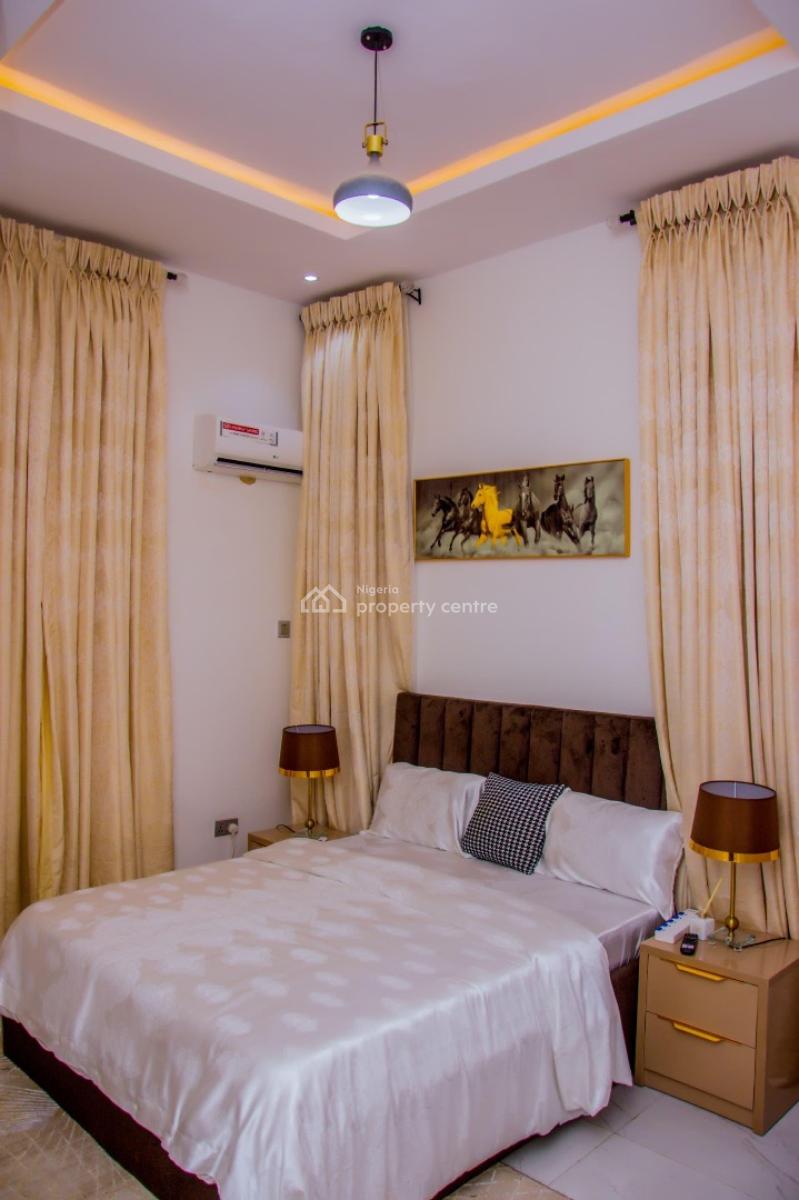 2 Bedroom Fully Furnished Apartment with Solar Inverter, Ologolo, Lekki, Lagos, Flat / Apartment for Rent