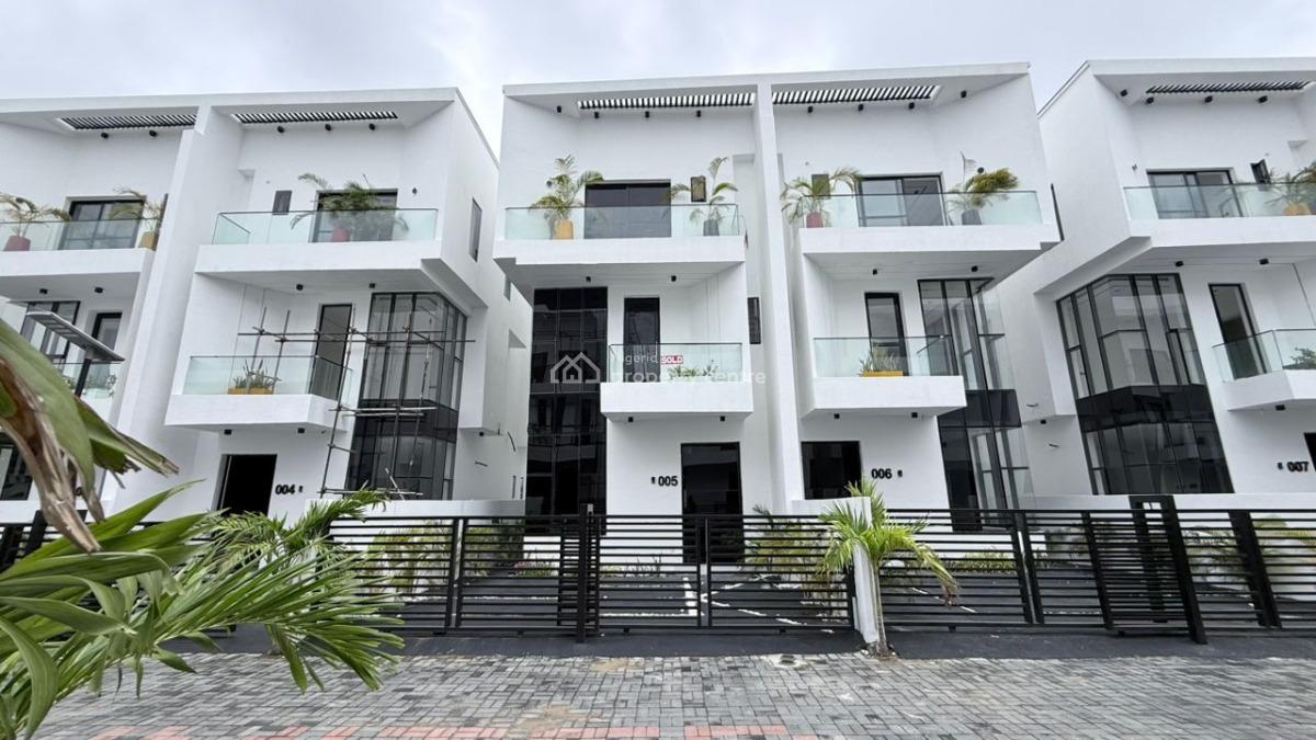 Contemporary 4bedroom Semi Detached Duplex, Orchid Road, Lekki, Lagos, Semi-detached Duplex for Sale