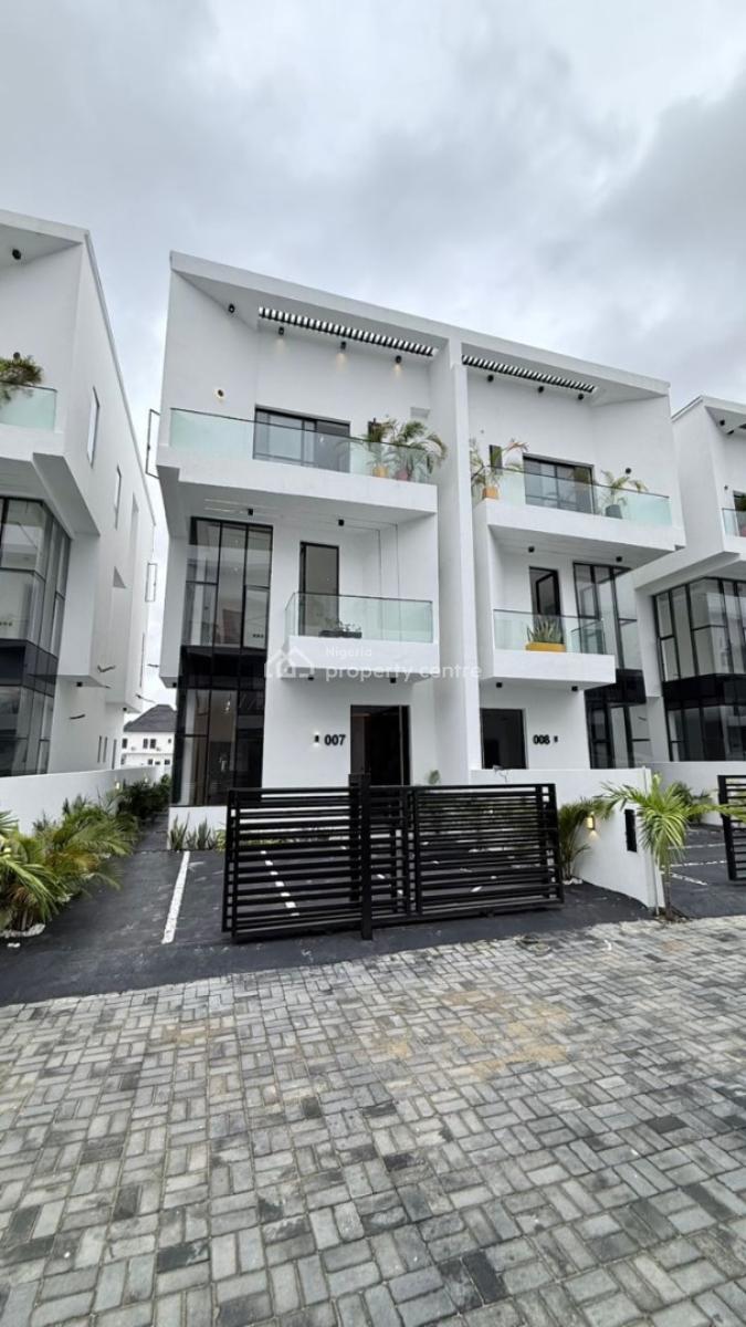 Contemporary 4bedroom Semi Detached Duplex, Orchid Road, Lekki, Lagos, Semi-detached Duplex for Sale