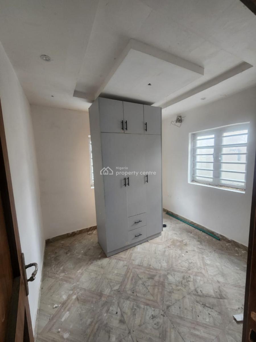 Newly Built 2-bedroom Flat with P.o.p, Ensuit, Separate Water Tank, Temple,off End of Olaniyi Street, New Oko-oba, Agege, Lagos, Flat / Apartment for Rent