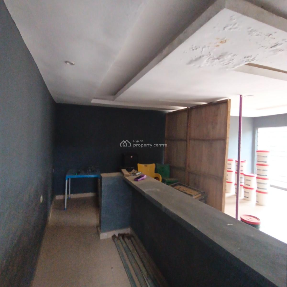 Spacious Commercial Space Near Bus Stop, Short Drive From Arepo/ Magboro Bus Stop, Asese, Ibafo, Ogun, Office Space for Sale