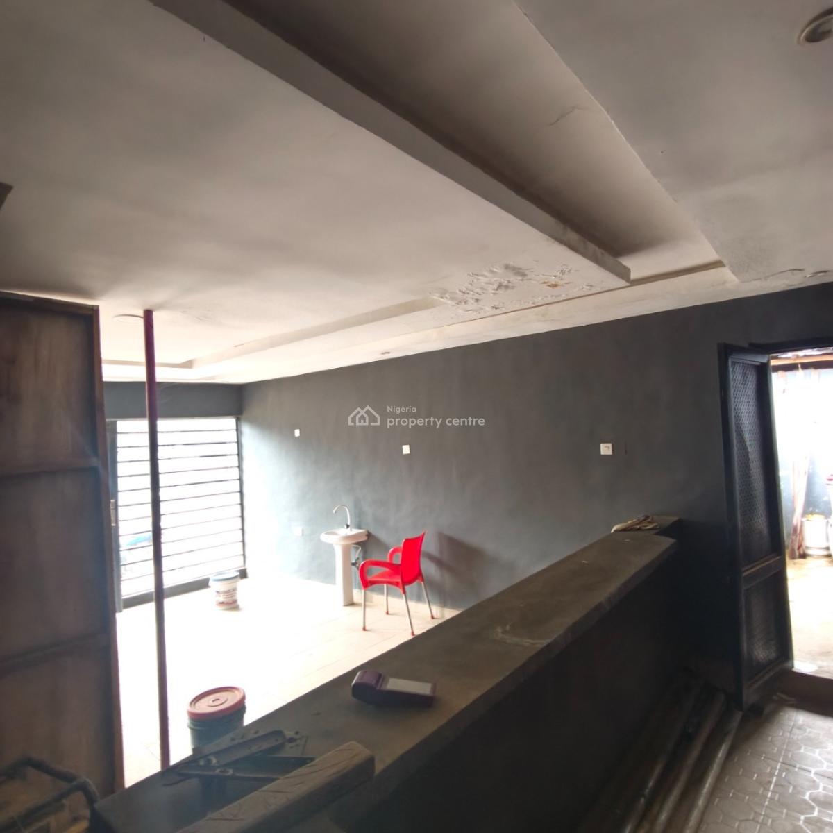 Spacious Commercial Space Near Bus Stop, Short Drive From Arepo/ Magboro Bus Stop, Asese, Ibafo, Ogun, Office Space for Sale