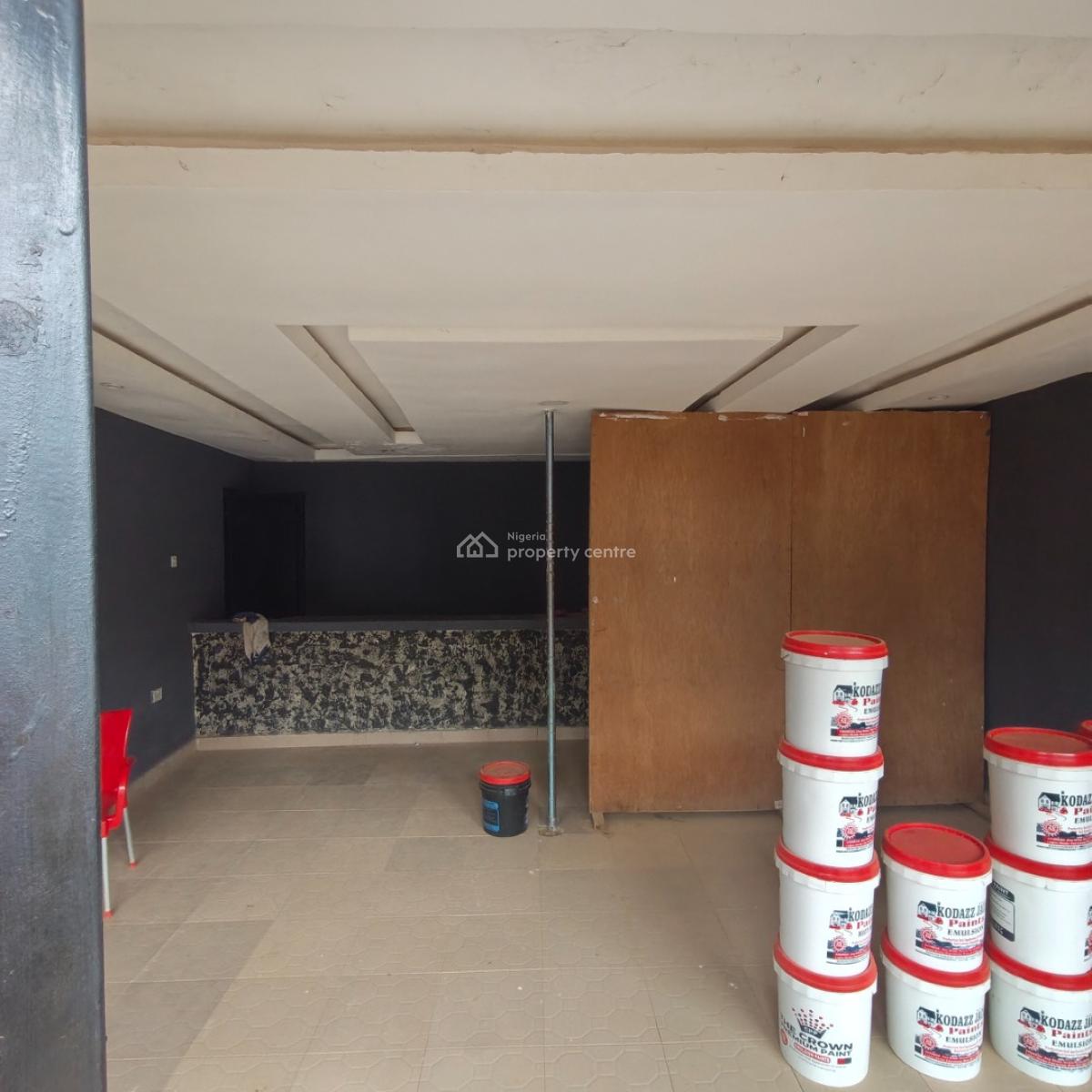 Spacious Commercial Space Near Bus Stop, Short Drive From Arepo/ Magboro Bus Stop, Asese, Ibafo, Ogun, Office Space for Sale