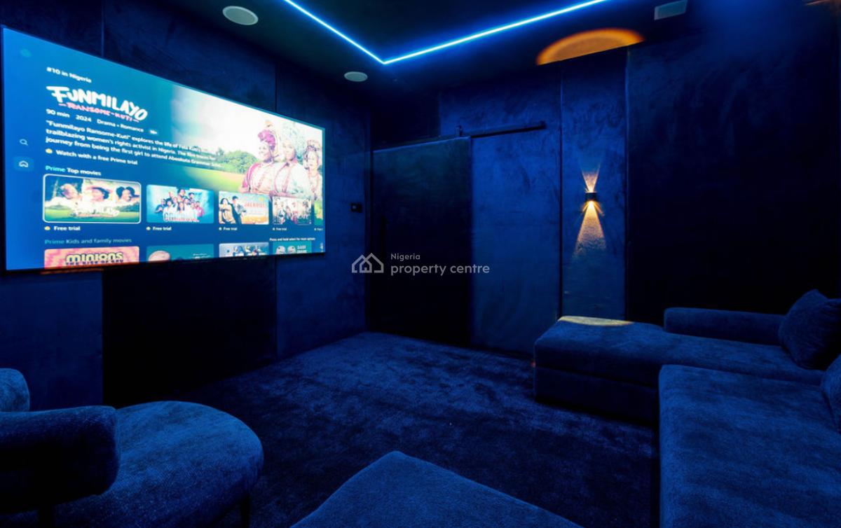 Oniru Luxury 2 Bedroom Apartment with Cinema, Oniru, Victoria Island (vi), Lagos, Flat / Apartment Short Let
