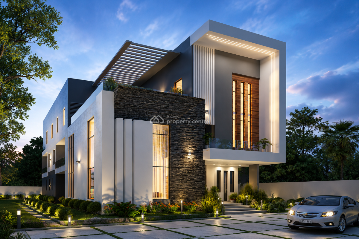 7bedrooms Fully Detached Duplex with Bq, Opposite Hotel 2020, Wuye, Abuja, Detached Duplex for Sale