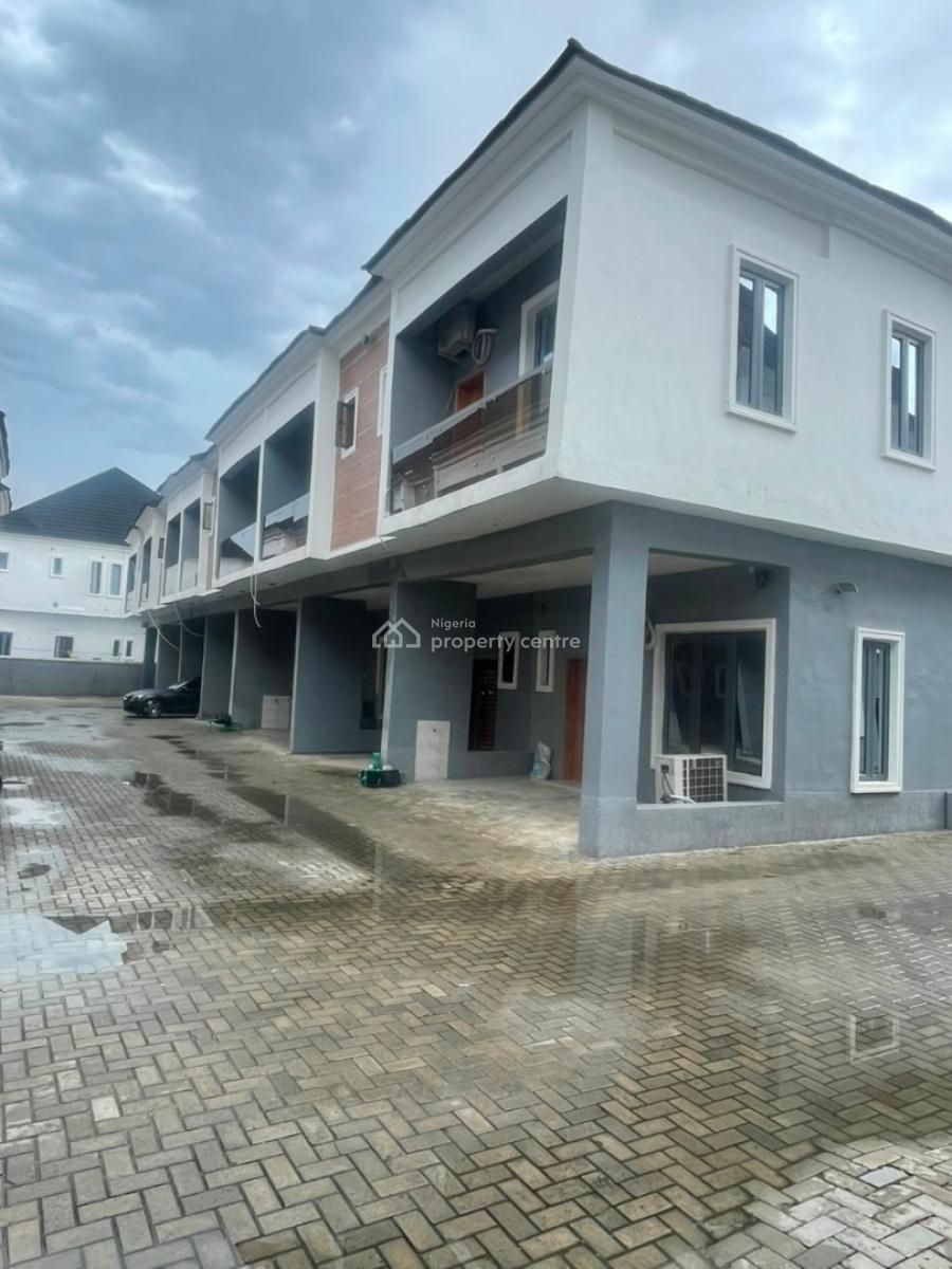 Contemporary 4 Bedroom Terrace Duplex in a Secure Estate, Lekki, Vgc, Lekki, Lagos, Terraced Duplex for Sale