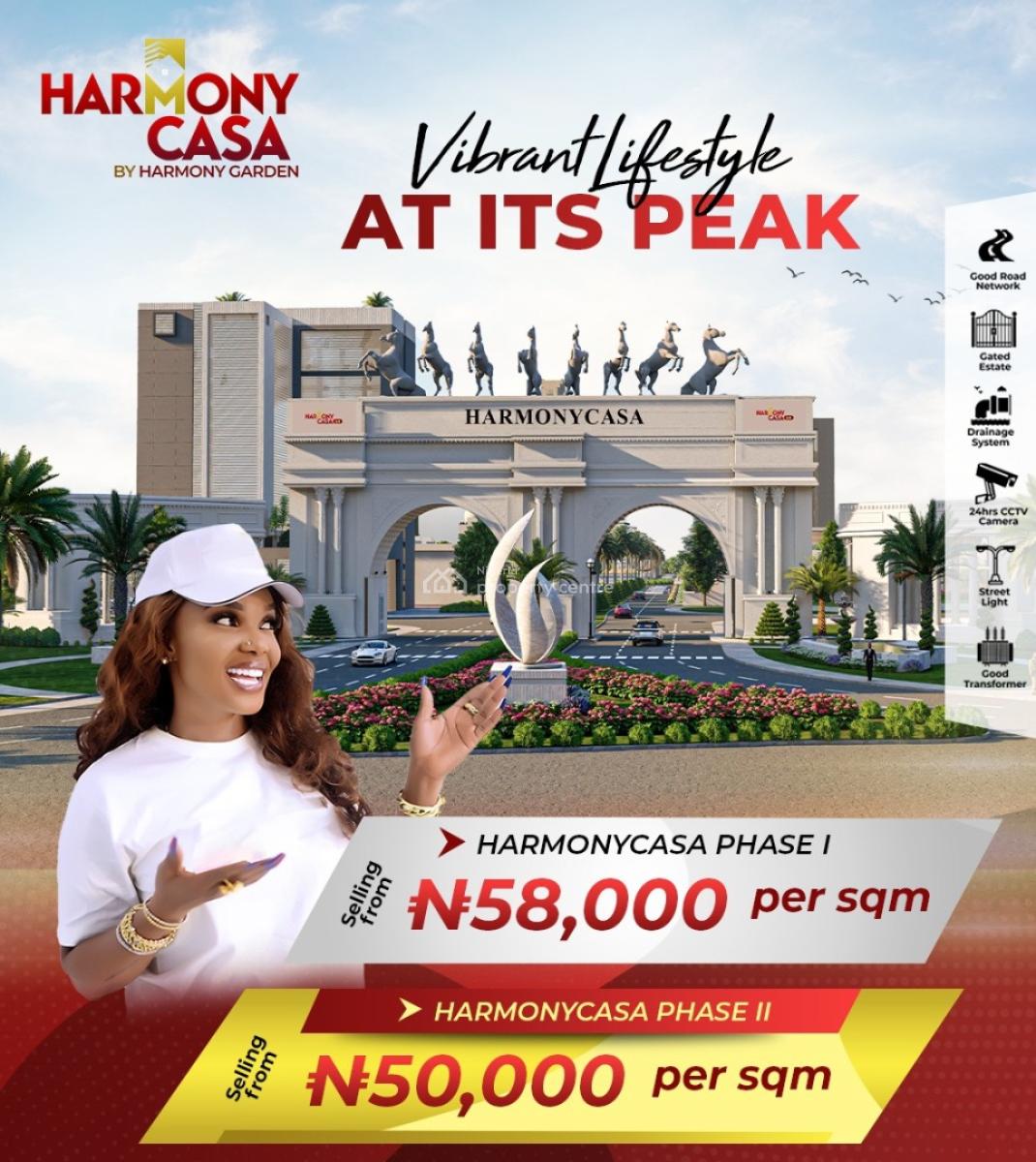 Vibrant Lifestyle at Its Peak, Harmony Casa Estate, Facing Exp at Seidu Imare Airport Govt Resettleme, Ibeju Lekki, Lagos, Mixed-use Land for Sale