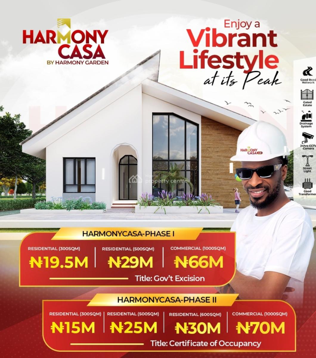 Vibrant Lifestyle at Its Peak, Harmony Casa Estate, Facing Exp at Seidu Imare Airport Govt Resettleme, Ibeju Lekki, Lagos, Mixed-use Land for Sale