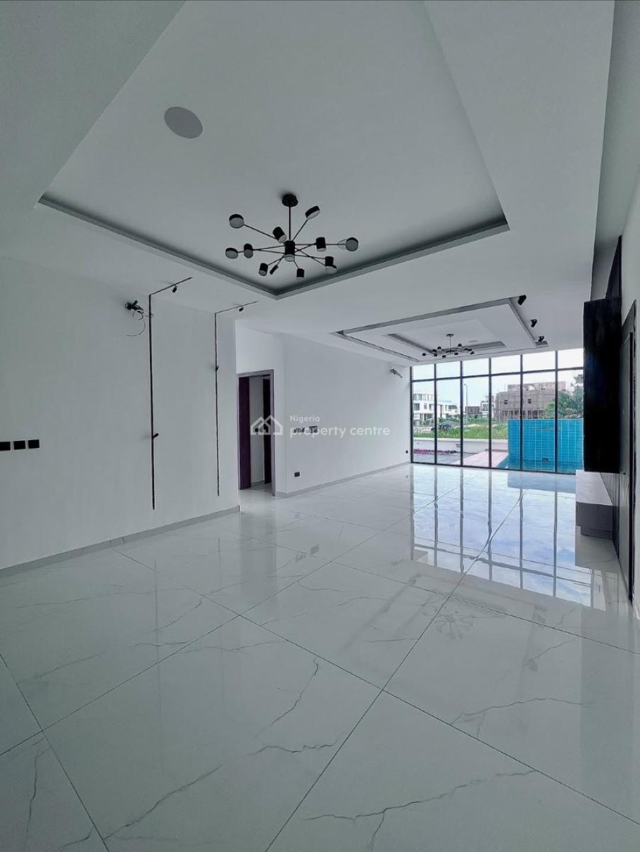 5 Bedroom Mansion with Pool, Cinema and Rooftop Terrace, Cowrie Creek Estate, Ikate, Lekki, Lagos, Detached Duplex for Sale