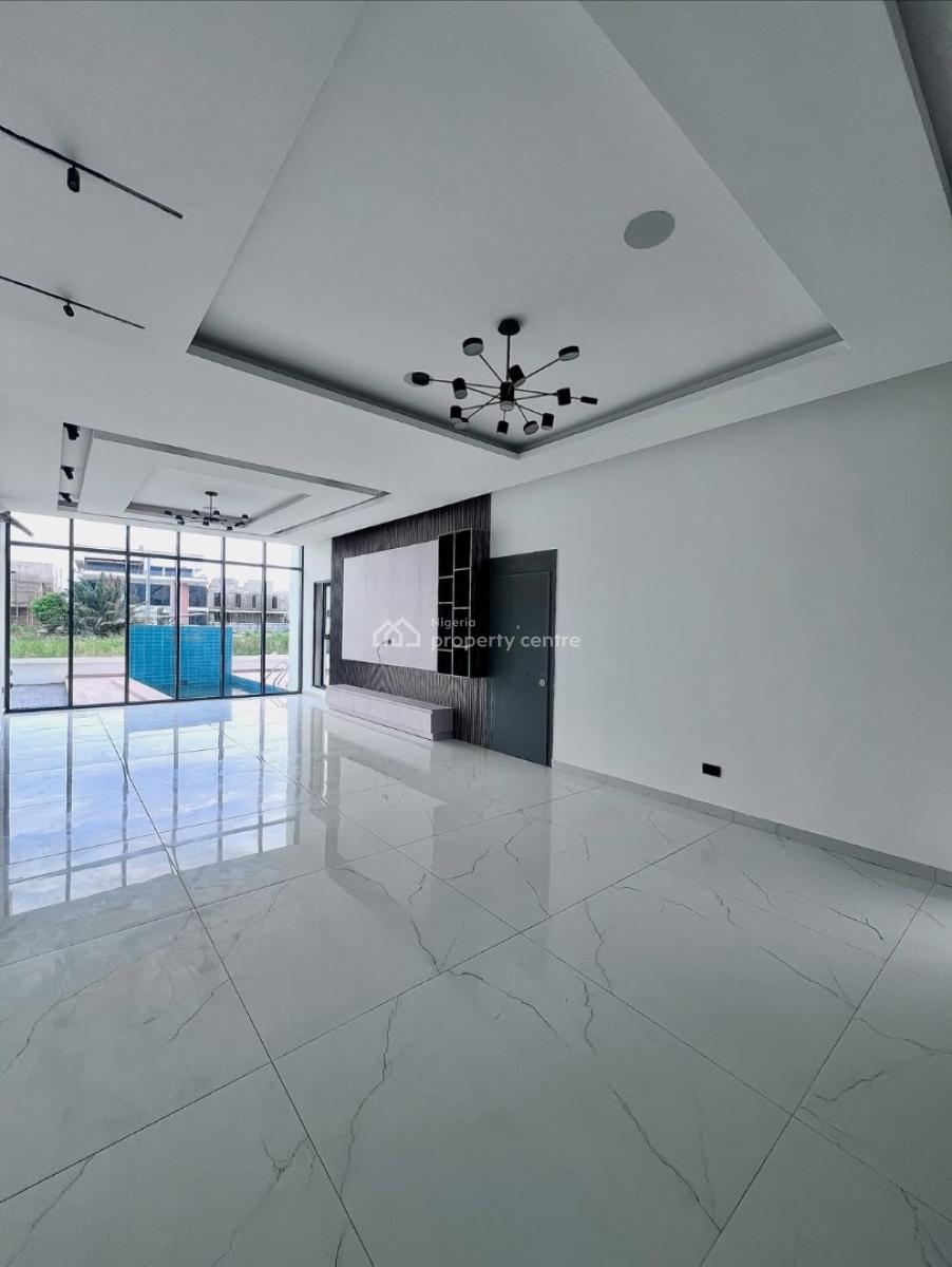 5 Bedroom Mansion with Pool, Cinema and Rooftop Terrace, Cowrie Creek Estate, Ikate, Lekki, Lagos, Detached Duplex for Sale