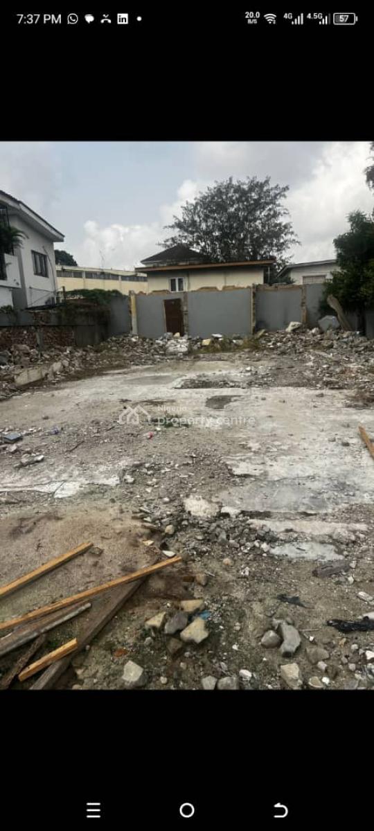 Gated Plot Measuring 310m2 Along Raymond Njoku Street Off Awolowo Roa, Raymond Njoku Off Awolowo Road, Ikoyi, Lagos, Residential Land for Sale