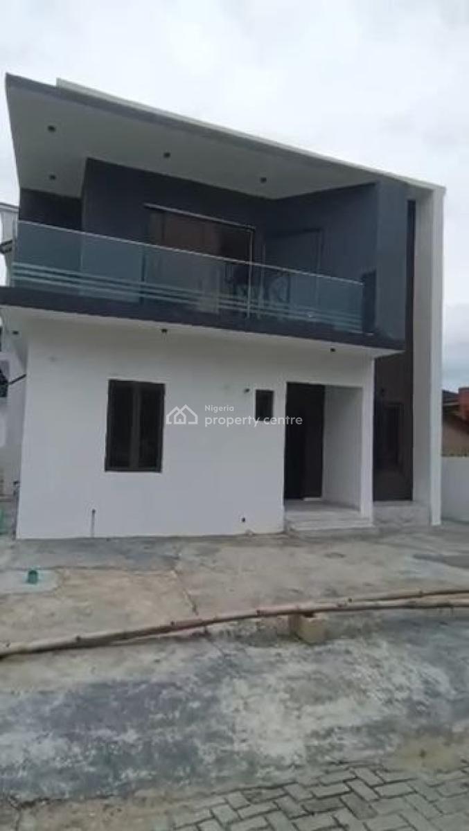 4 Bedroom Detached Duplex with Bq, Rogersville Estate, Off Spg Road, Ologolo, Lekki, Lagos, Detached Duplex for Sale