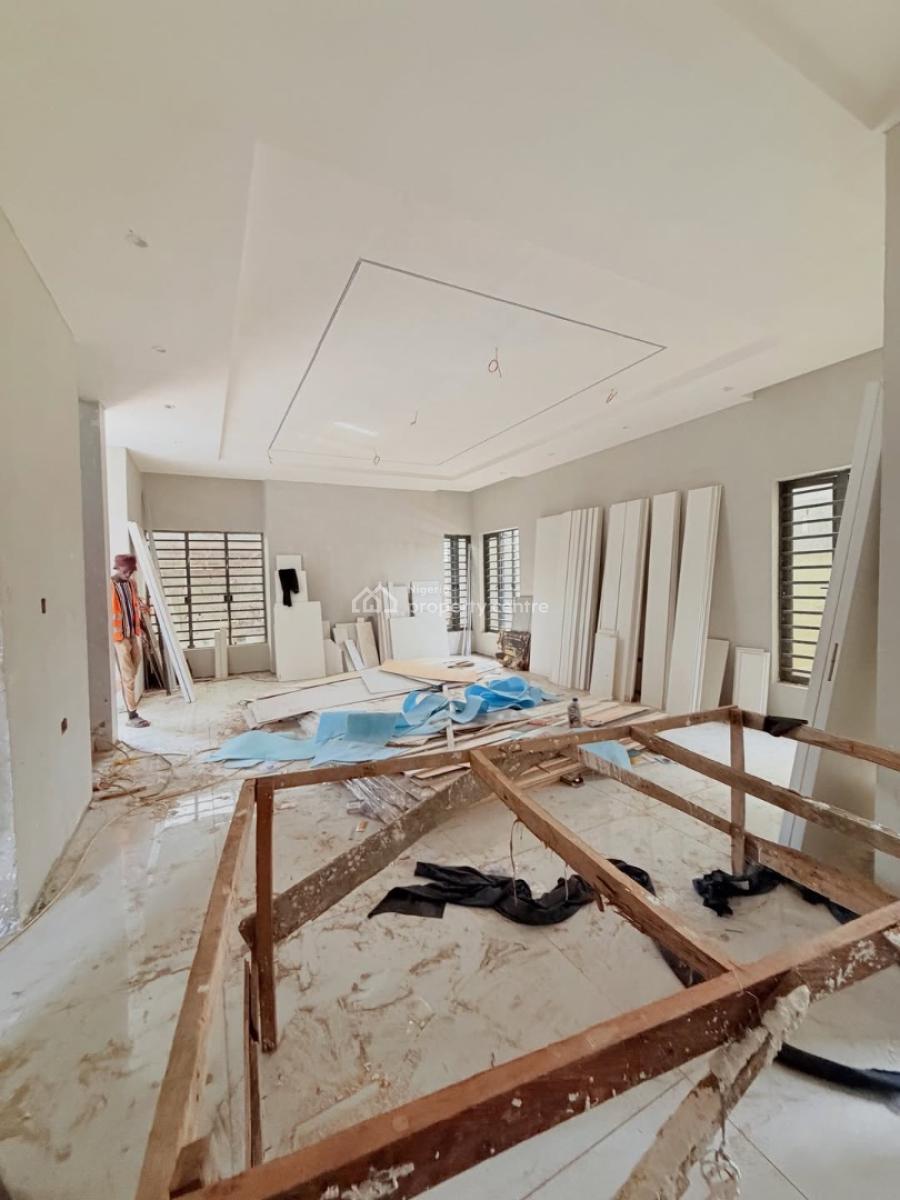 Massive 5 Bedroom Detached Duplex with Cinema and Bq, Contemporary Duplex Located in a Serene Neighborhood, Adeniyi Jones, Ikeja, Lagos, Detached Duplex for Sale