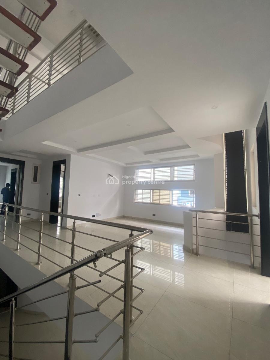 5 Bedroom Terrace Duplex with Bq and 24hrs Power, Osapa, Lekki, Lagos, Terraced Duplex for Rent