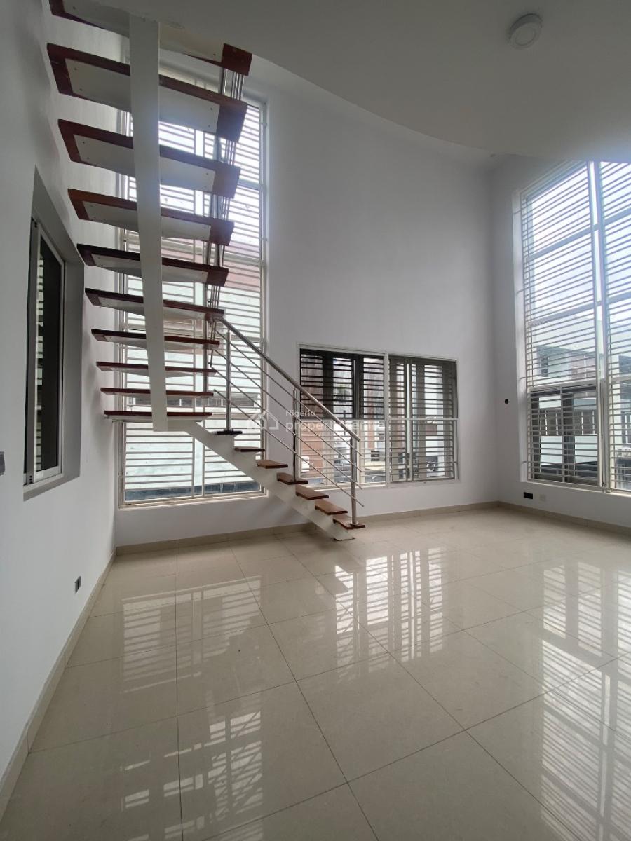 5 Bedroom Terrace Duplex with Bq and 24hrs Power, Osapa, Lekki, Lagos, Terraced Duplex for Rent